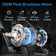 Aairsk GT900 250W borstelloze achterwielmotor 2